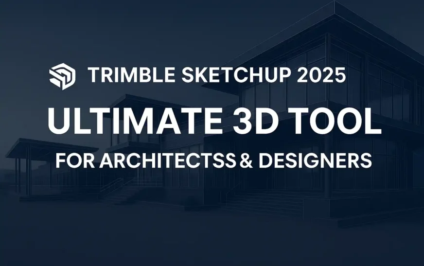 Trimble SketchUp 2025–Best 3D Tool for Architects,Designers