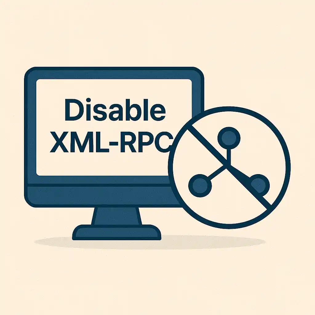Disable XML-RPC