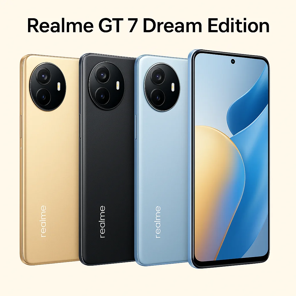 realme GT 7 Dream Edition グリーン Realme GT 7 Dream Edition stuns in Aston Martin's Racing