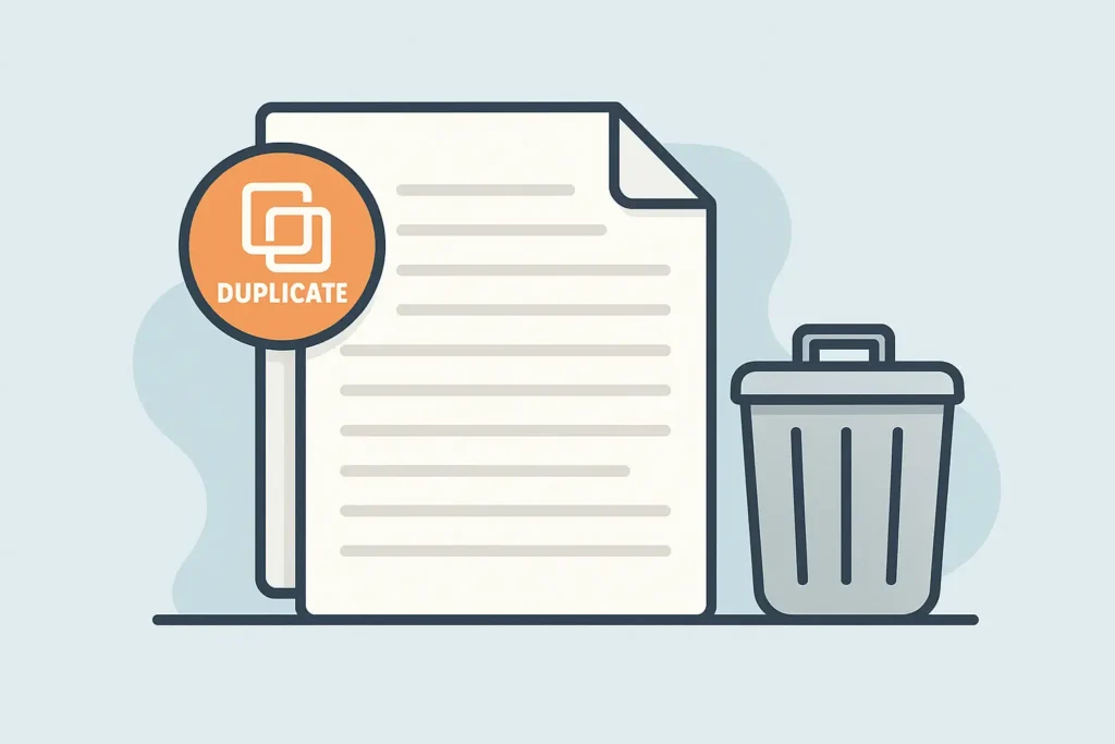Uncover and Eliminate Duplicate Content