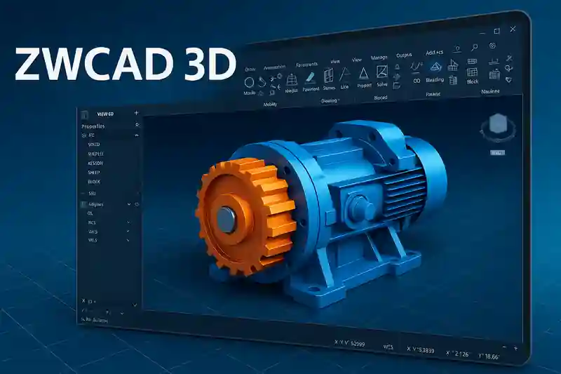 What is ZWCAD 3D : A Best Guide for Designers, Engineers