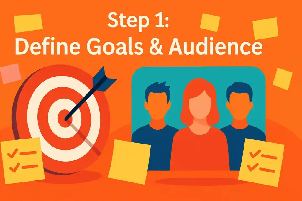 Define Goals & Audience