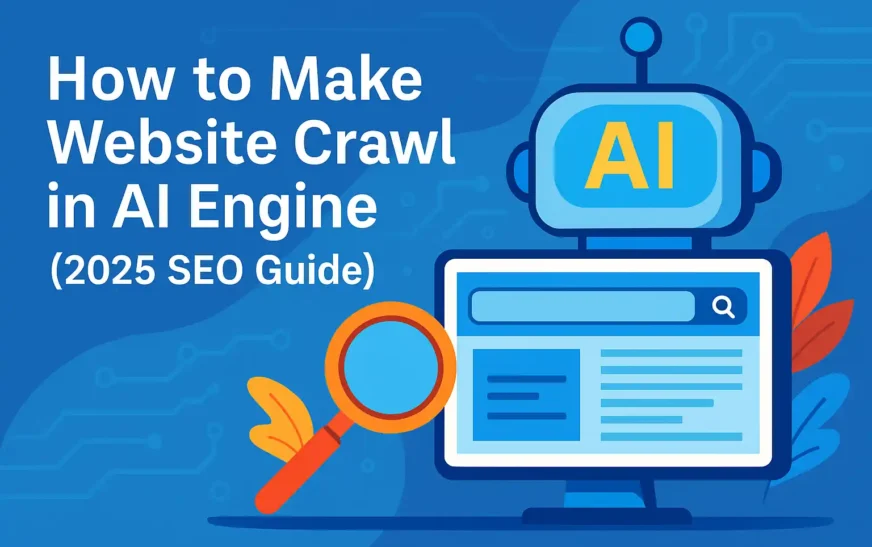 How to Make Website Crawl in AI Engine (2025 SEO Guide)