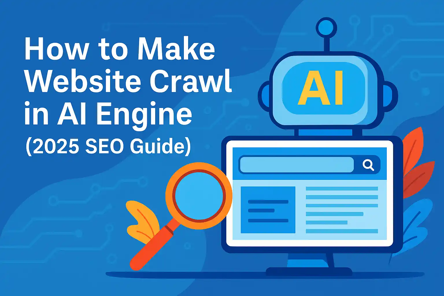 How to Make Website Crawl in AI Engine (2025 SEO Guide)
