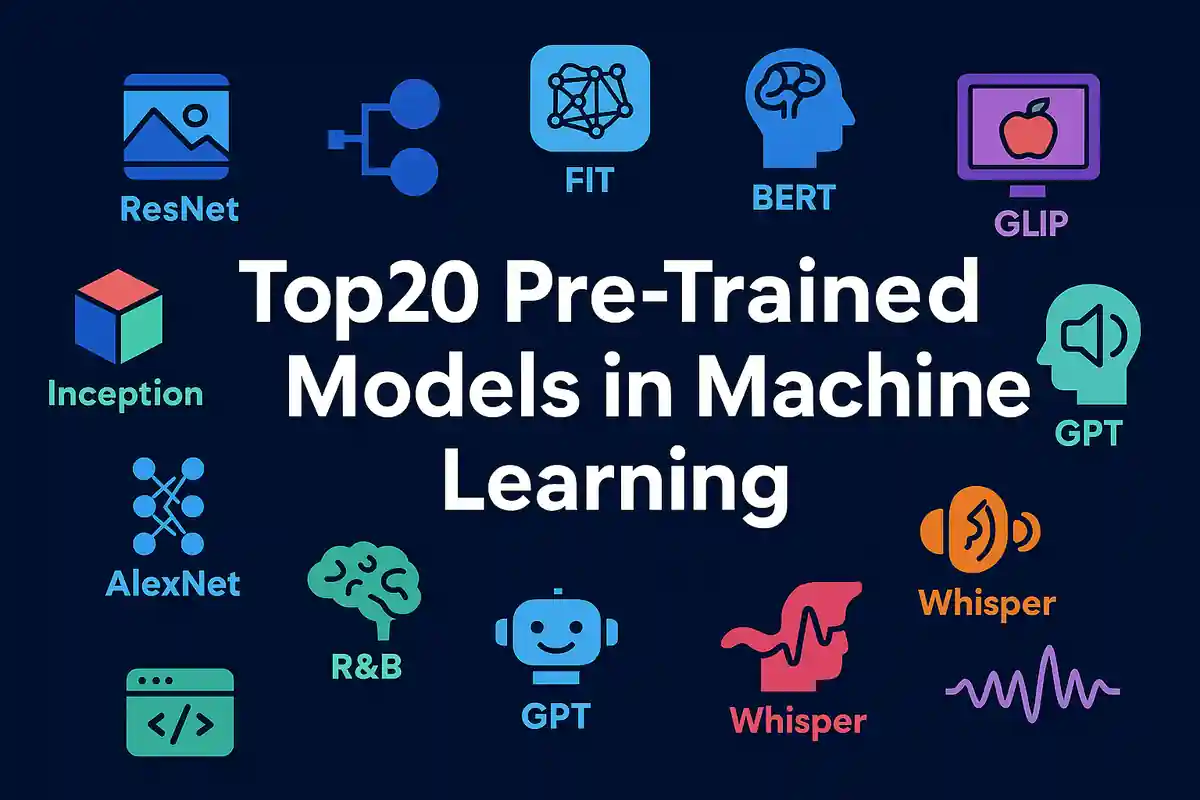 Top 20 Pre-Trained Models in Machine Learning-Complete Guide