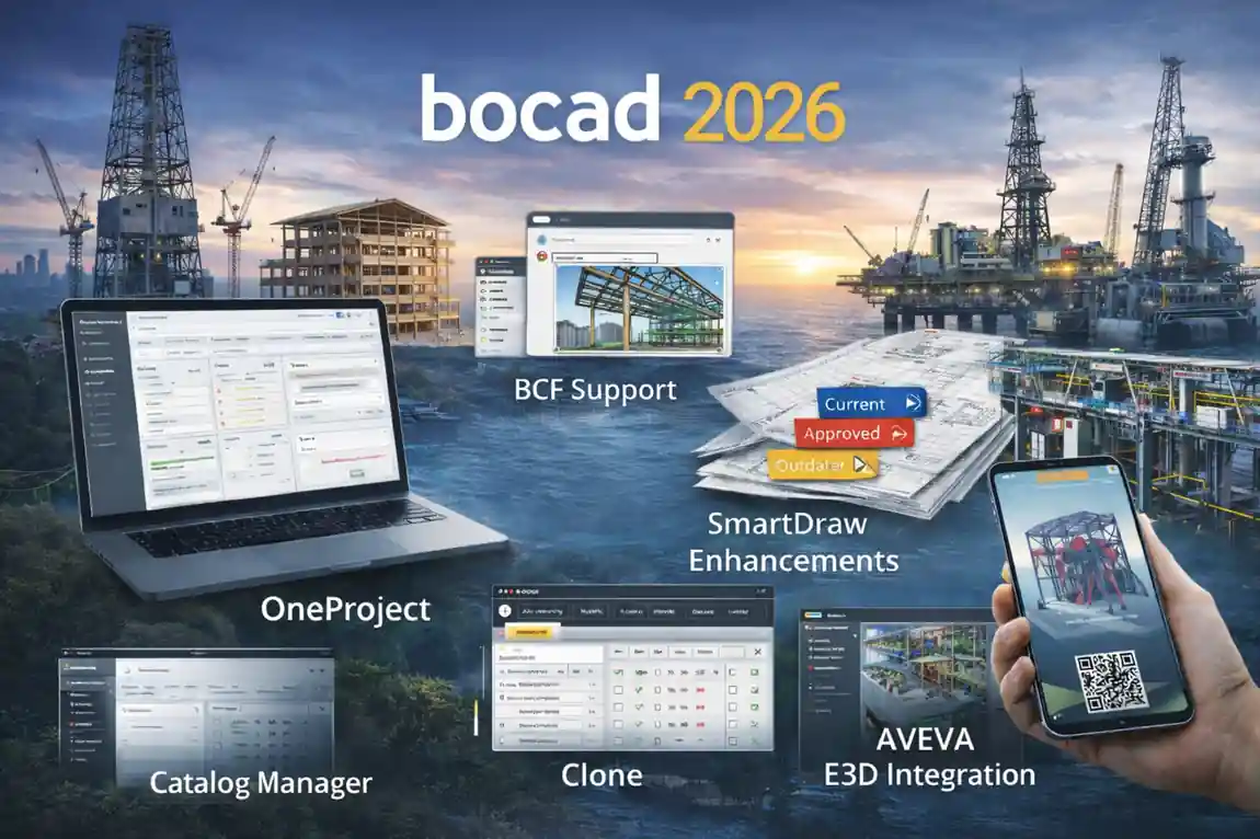 bocad 2026 – Smarter Steel Detailing for Modern Projects
