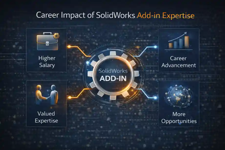 SolidWorks Add-in Creation: #1 Powerful Guide for Engineers 8 Career Impact of SolidWorks Add-in Expertise