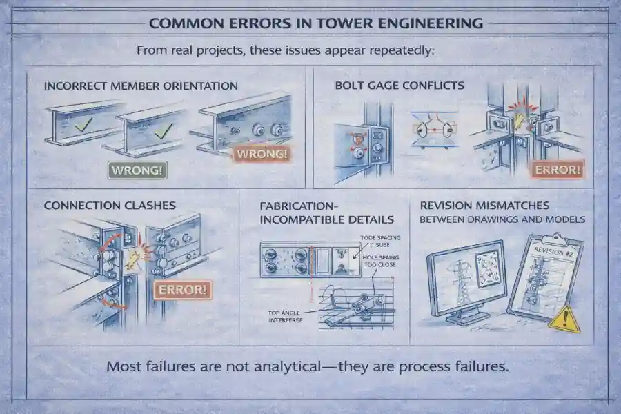 Tower Engineering Guide: 9 Powerful Tower Design Principles 12 Common Errors in Tower Engineering