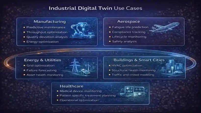 Digital Twin: 17 Powerful Ways Engineering & AI Are Evolving 9 Industrial Digital Twin Use Cases
