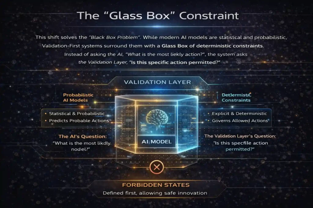 Validation-First Engineering Systems:7 Powerful 2026 Shifts 5 The "Glass Box" Constraint