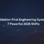 Validation-First Engineering Systems:7 Powerful 2026 Shifts 18 Validation-first engineering systems