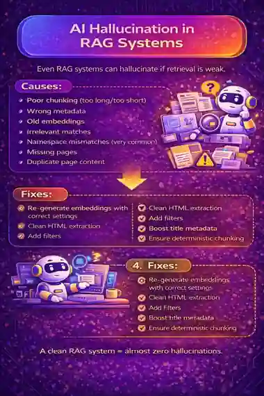 What is a Hallucination in AI? Simple 2026 Explanation 6 AI Hallucination in RAG Systems