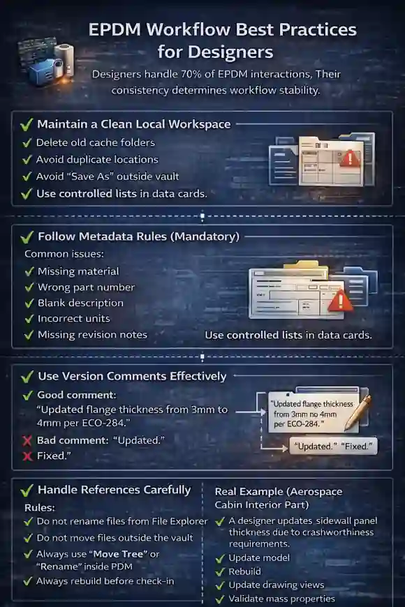 EPDM Workflow Best Practices: 2026 Engineering Guide 3 EPDM Workflow Best Practices for Designers