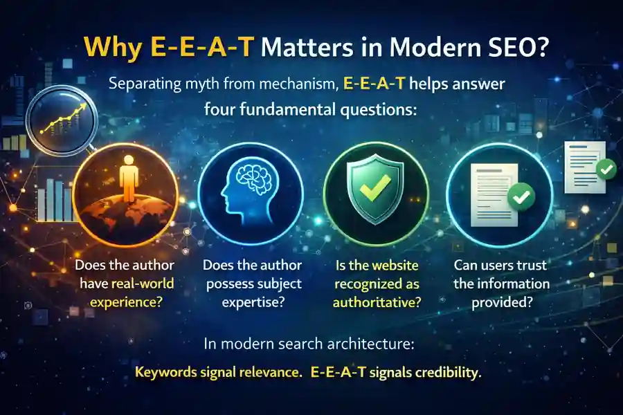 What Is Google E-E-A-T | 7 Powerful Secrets to Google Trust 1 WhyE-E-A-T Matters in Modern SEO