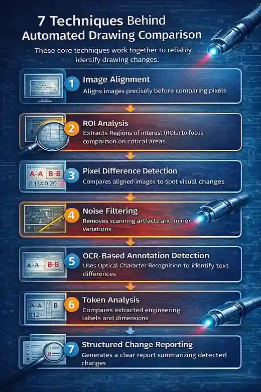 Engineering Drawing Change Detection: 7 Powerful Techniques 3 The 7 Techniques Behind Automated Engineering Drawing Change Detection