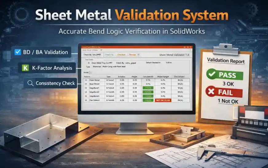 Sheet Metal Validation System: 7 Best Ways to Avoid Errors 1 Sheet Metal Validation System