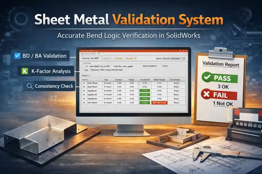 Sheet Metal Validation System: 7 Best Ways to Avoid Errors
