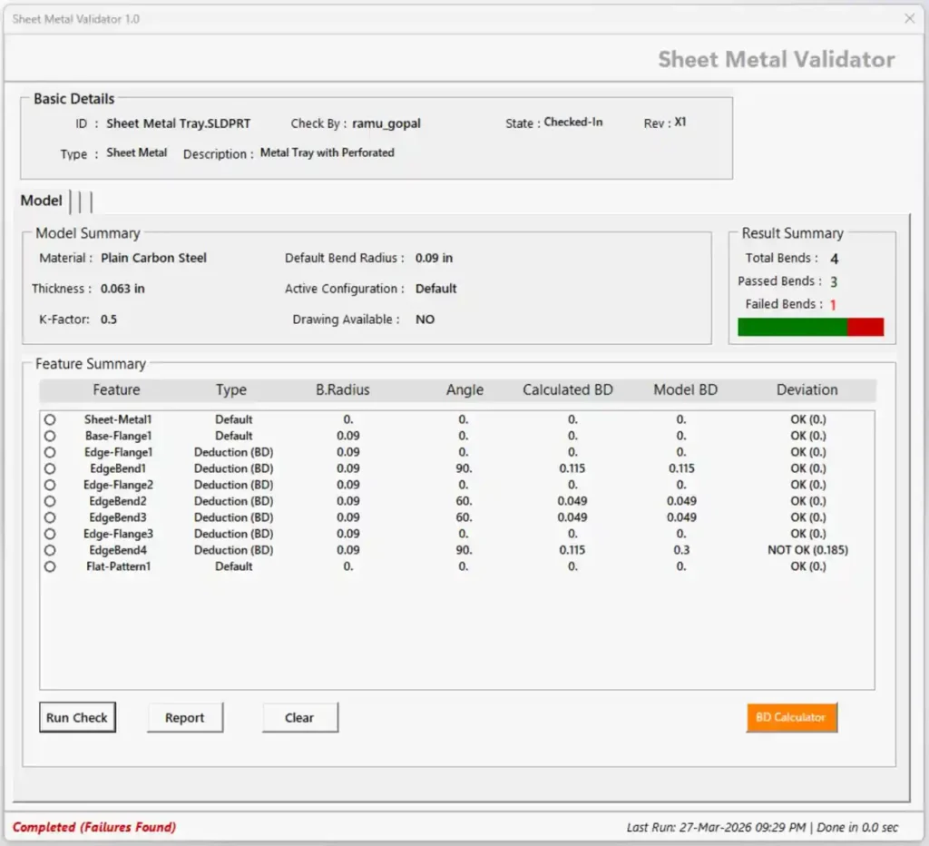 Sheet Metal Validation System: 7 Best Ways to Avoid Errors 1 Sheet Metal Validation System in SolidWorks by Ramu Gopal