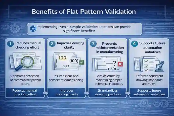 Flat Pattern Validation in SolidWorks: 4 Ways to Fix Errors 5 Benefits of Flat Pattern Validation