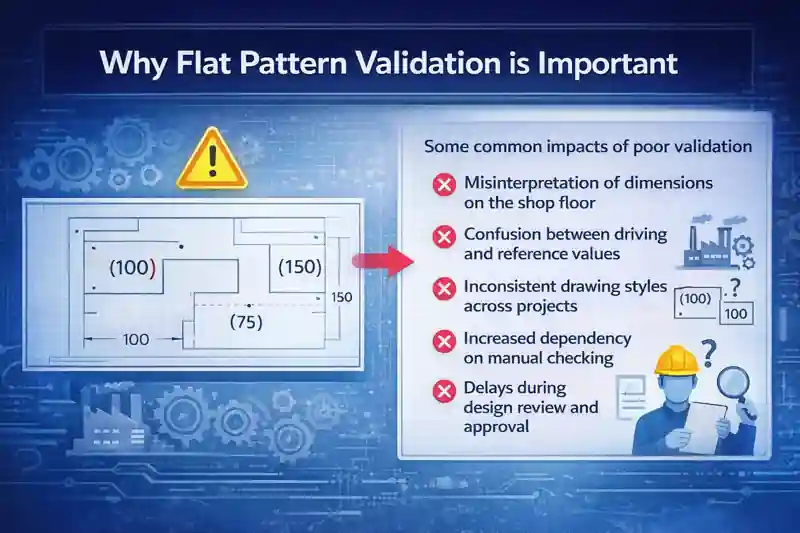 Flat Pattern Validation in SolidWorks: 4 Ways to Fix Errors 2 Why Flat Pattern Validation is Important