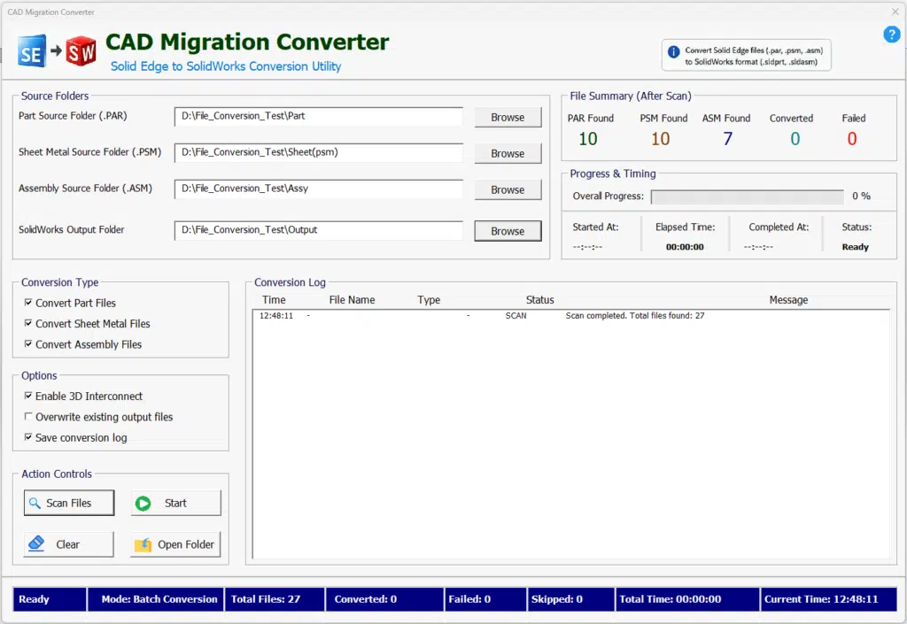 CAD Migration Converter: Solid Edge to SOLIDWORKS 2 Key Features